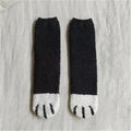 Lovely Cat Paw Inspired Fuzzy Plush Socks elevenforest
