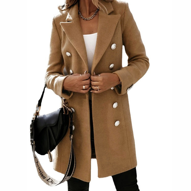 JO | Oversized long blazer with large buttons