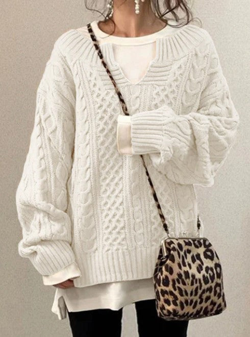 Gracefully Designed Sweater