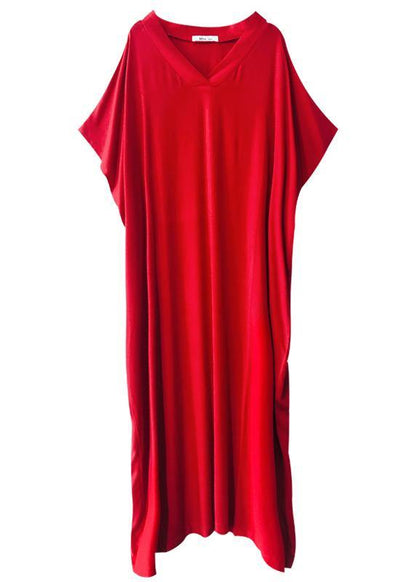 Red Caftans Summer Dress