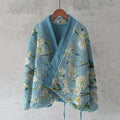Comstylish Vintage Japanese Blossom Art Casual Design Kimono