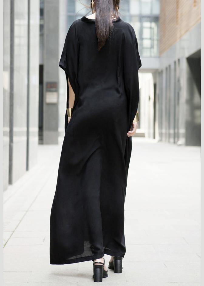 Black Maxi Dress Long Summer Dresses Caftan