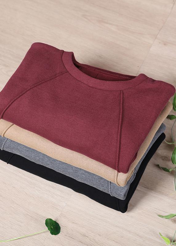 Street Wine Red Sweatshirt