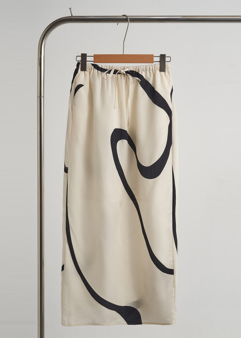 Boutique Apricot Striped Chiffon Two Piece Set Clothing Fall
