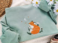 Comstylish Vintage Fox Daisy Sweatshirt