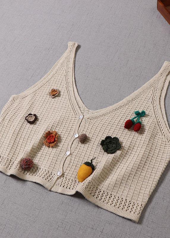 Modern Purple Button Fall Knit Vest