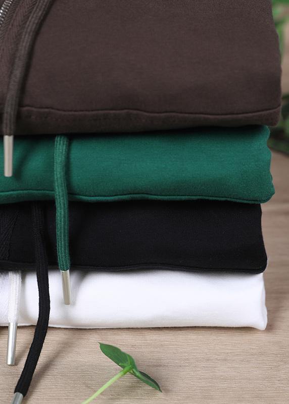 Black Hooded Sweatshirts Tracksuits