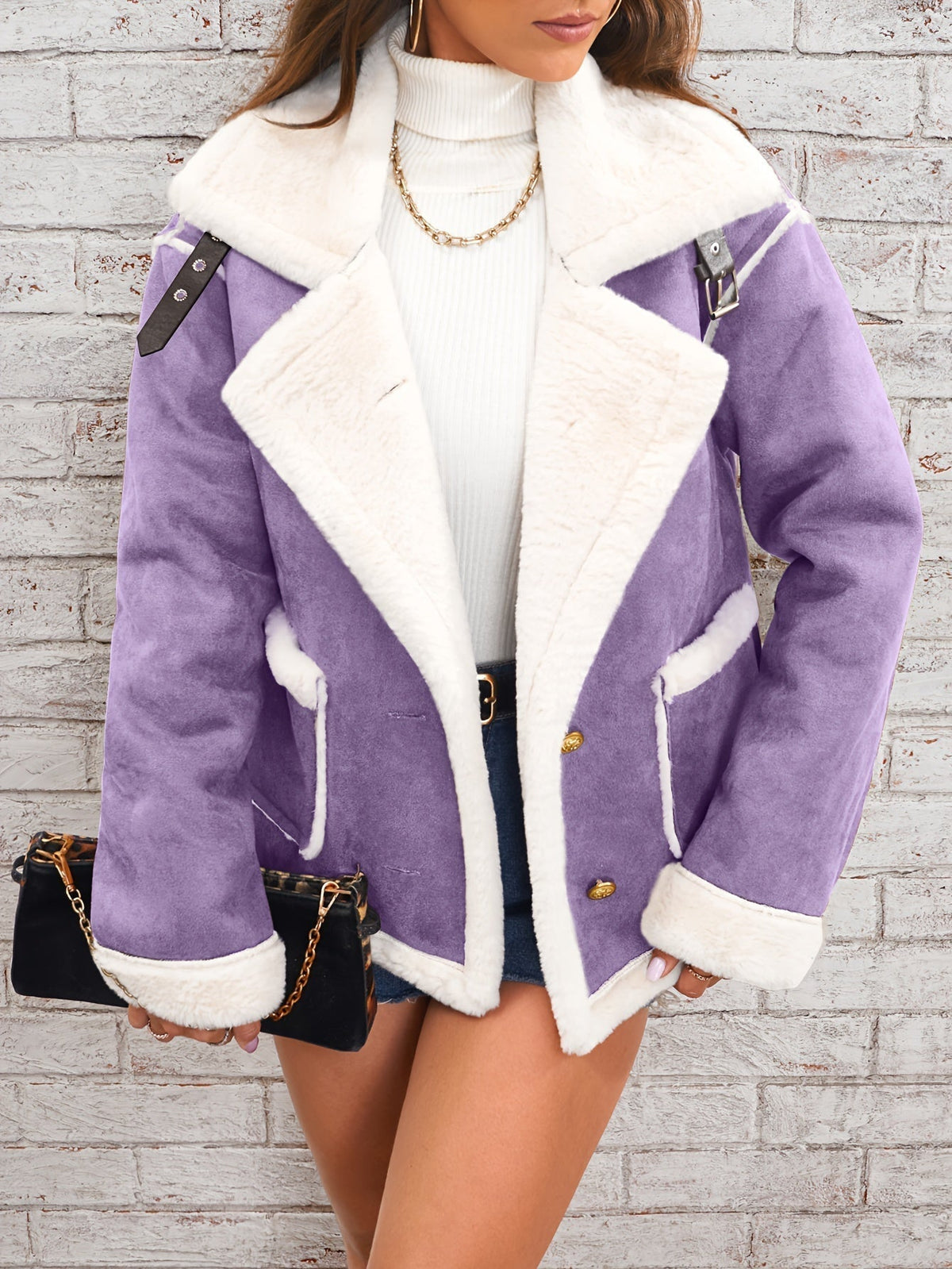 JO | warm winter jacket with zipper