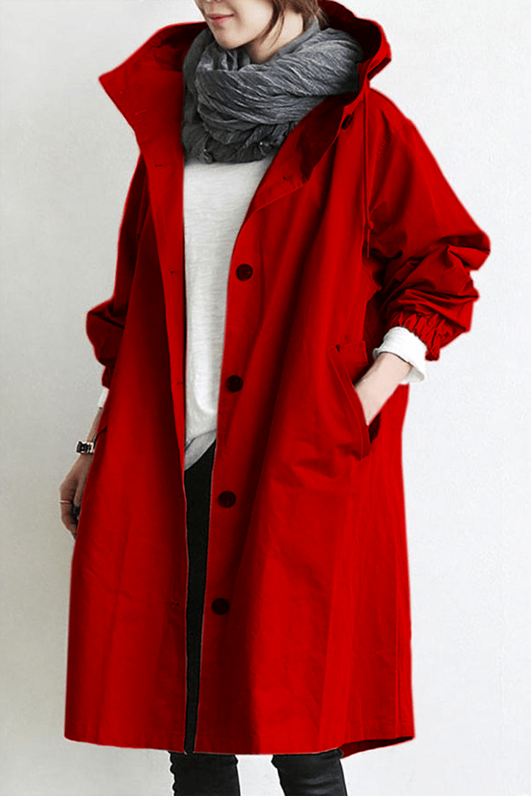 JO | Waterproof hooded jacket for women