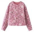 JO | Lined jacket with floral pattern