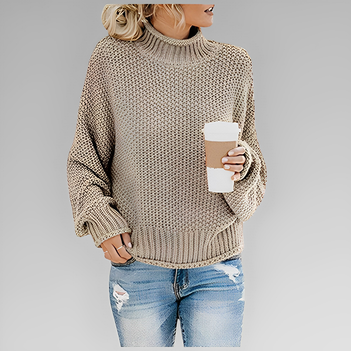 Eveline | Fashionable and Effortless winter Pullover