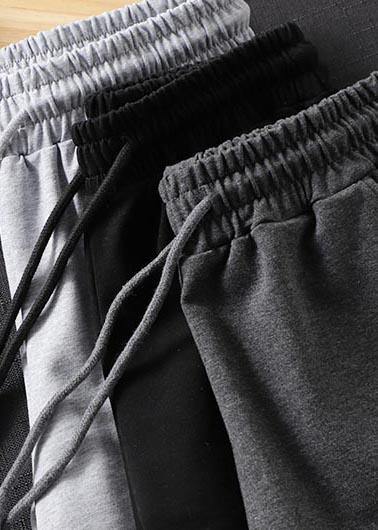 Loose Spring Wild Pants Clothing Light Gray Gifts Elastic Waist Pants