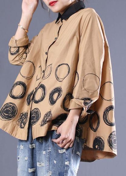 Diy Patchwork Shirts White-crane Blouses