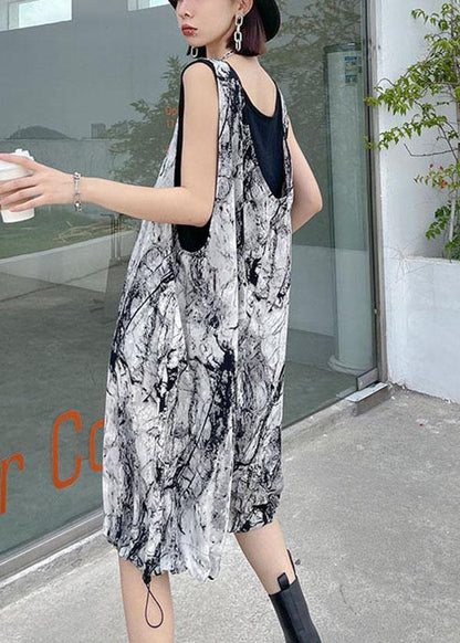 Fitted Grey Print Casualshorts Jumpsuit Pants