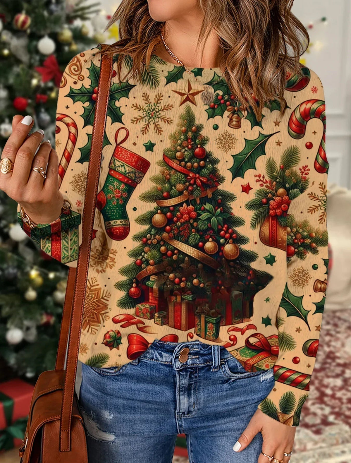 Gracefully Designed Sweater
