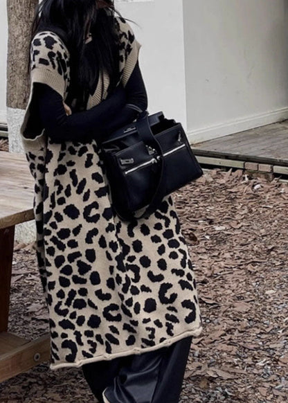 Rose V Neck Print Cotton Knit Long Dresses Fall