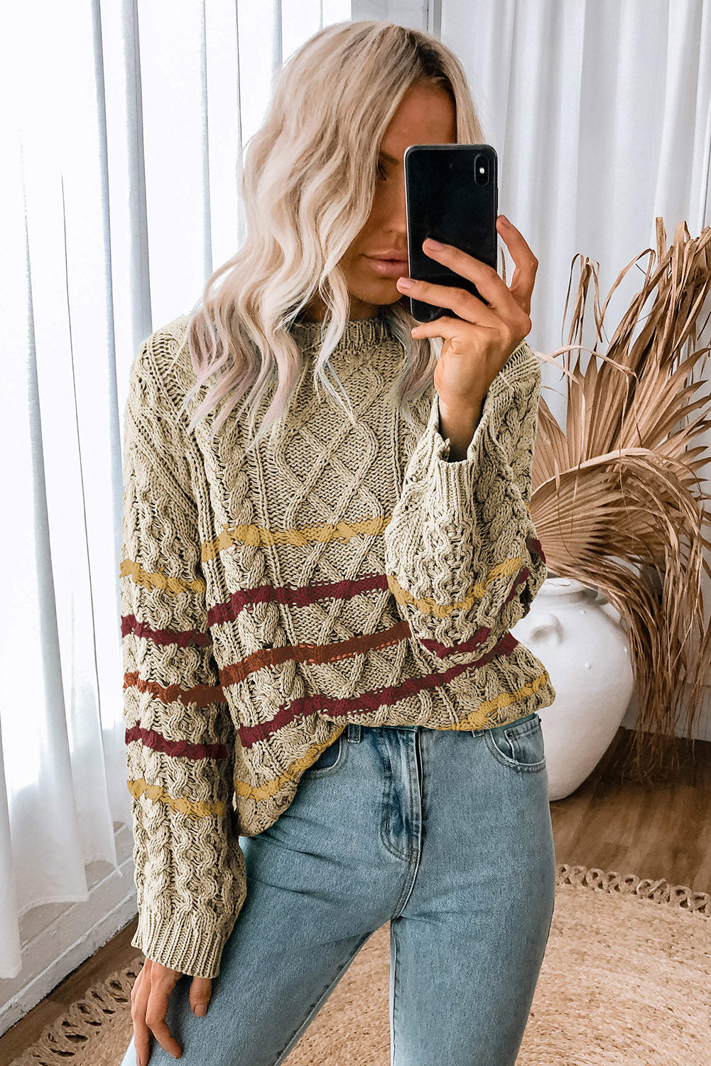 Gracefully Designed Sweater