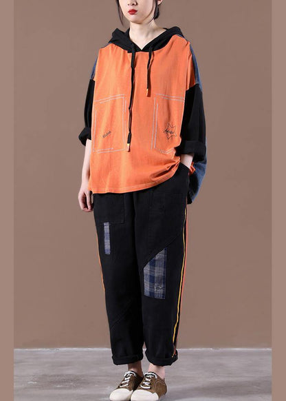 New Loose Large Orange Suit