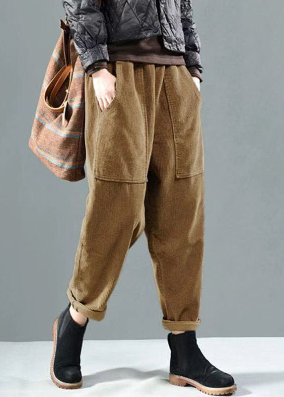 Brown Corduroy Pants