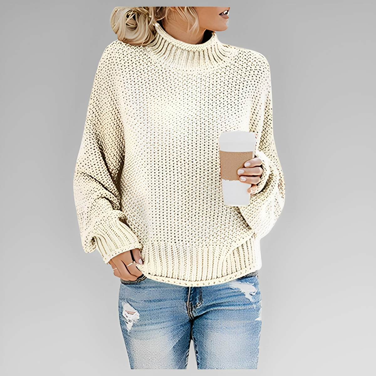 Eveline | Fashionable and Effortless winter Pullover