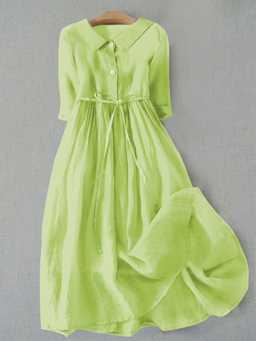 KS | Literally simple cotton dress