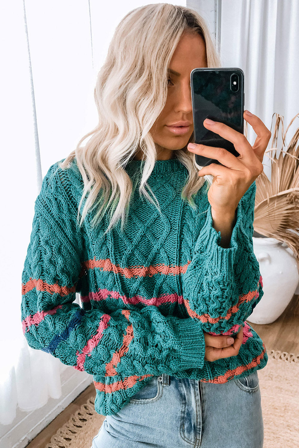 Gracefully Designed Sweater