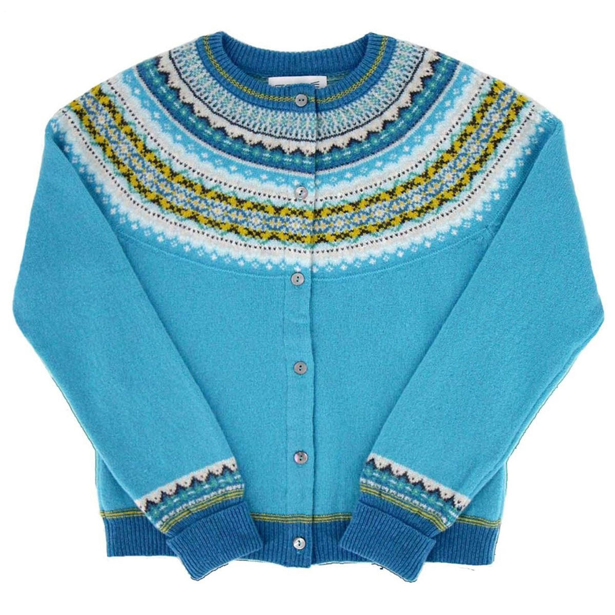 Geometric Knitted Cardigan Sweater elevenforest