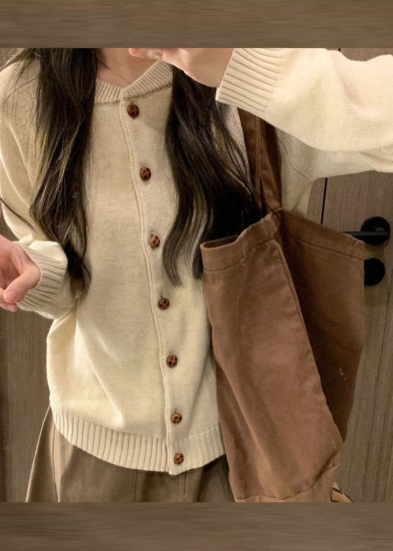 Italian Plaid Waistcoat and Sweaters Two Piece Set Fall