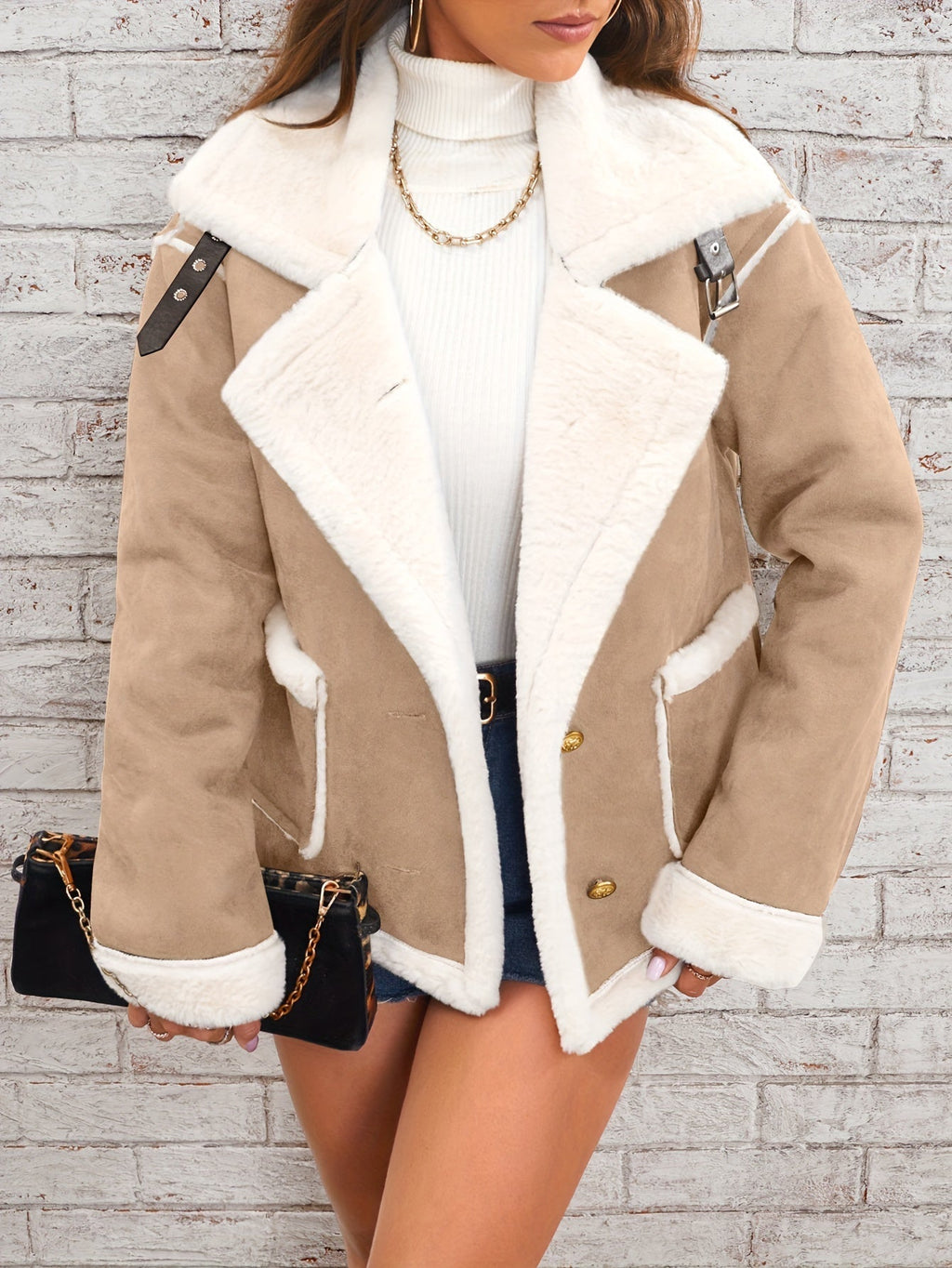 JO | warm winter jacket with zipper