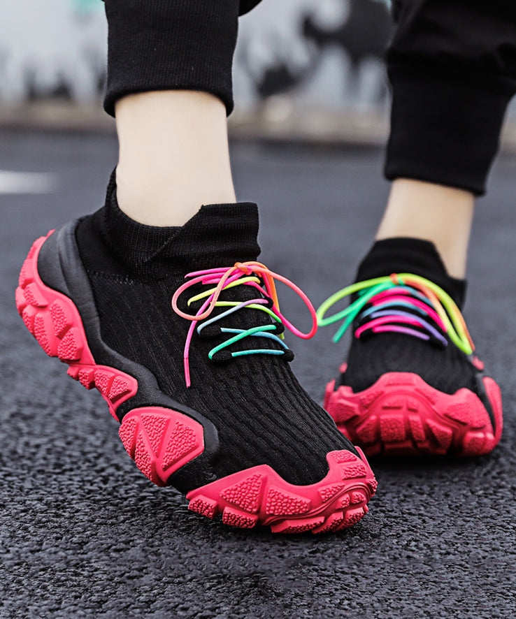 Boutique Beige Breathable Mesh Outdoor Anti Slip Flat Shoes for