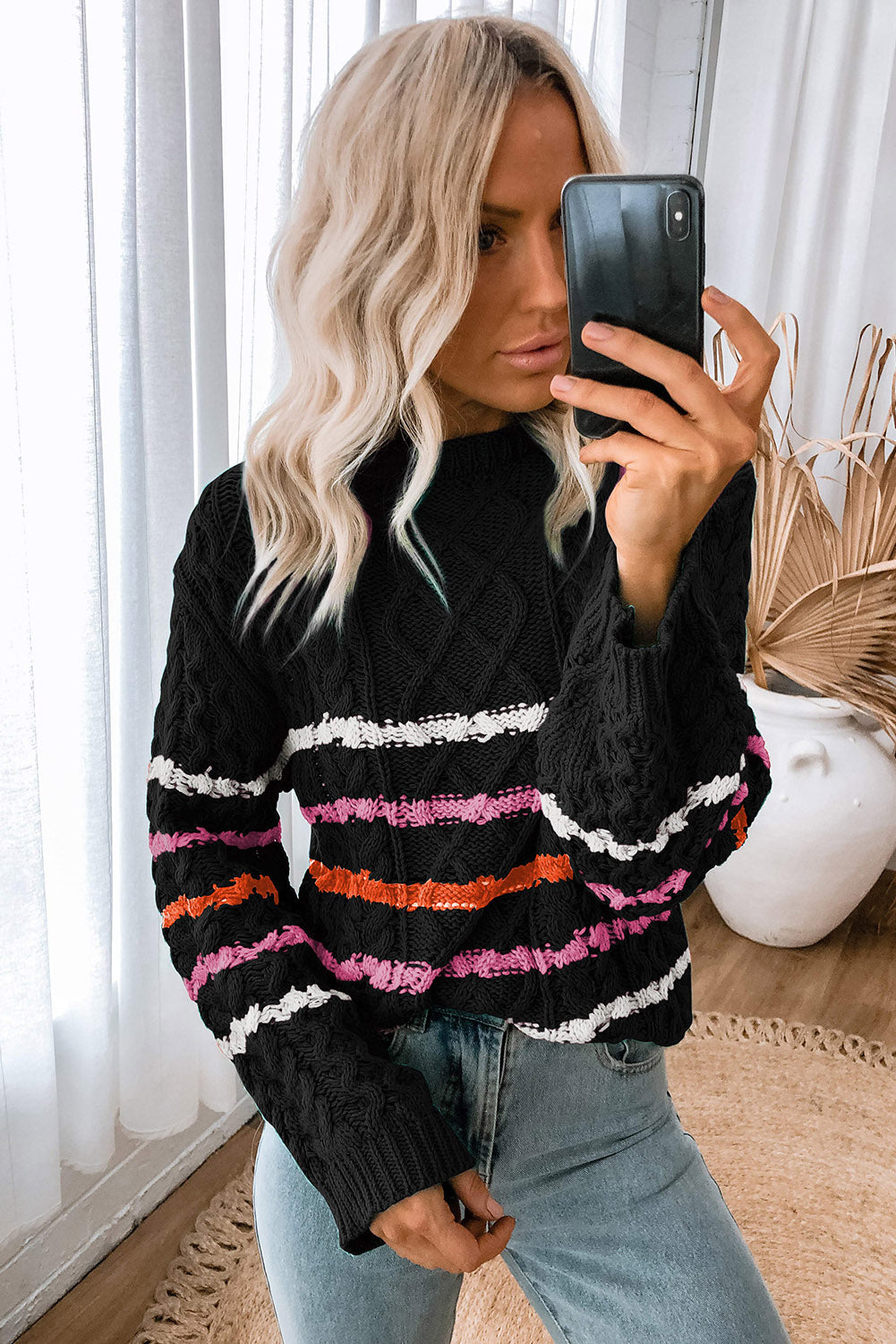 Gracefully Designed Sweater