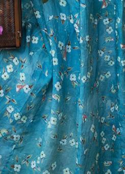 Diy O Neck Patchwork Springtunic Green Print Loose Dresses