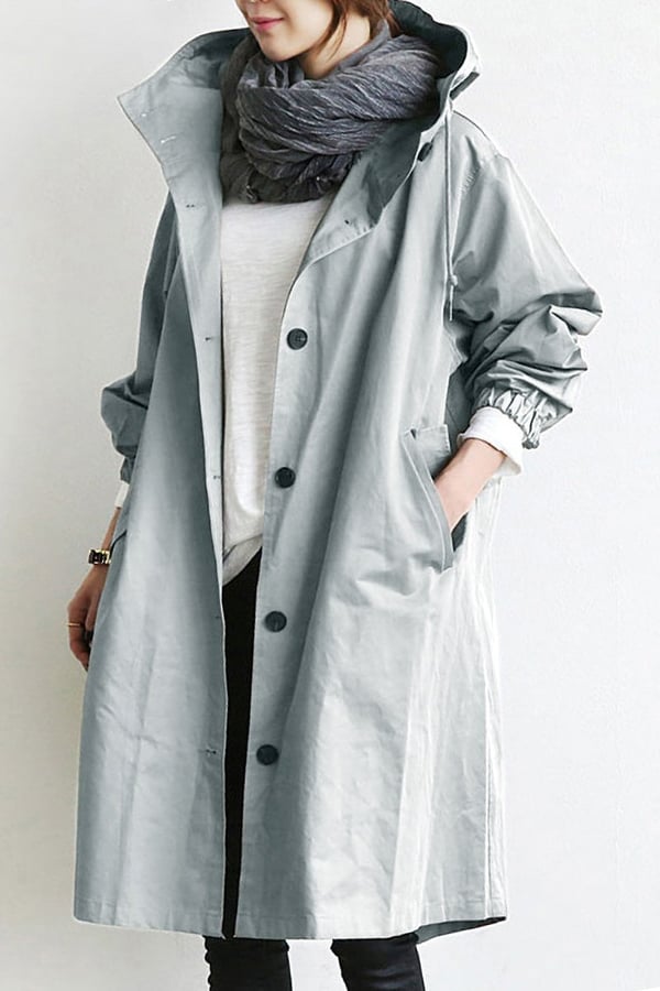 JO | Waterproof hooded jacket for women