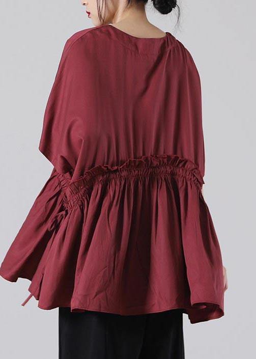 Diy Mulberry Ruffled Cotton Top Summer