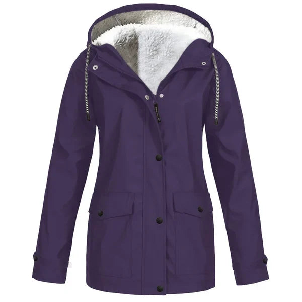 JO | Raincoat with pocket for women