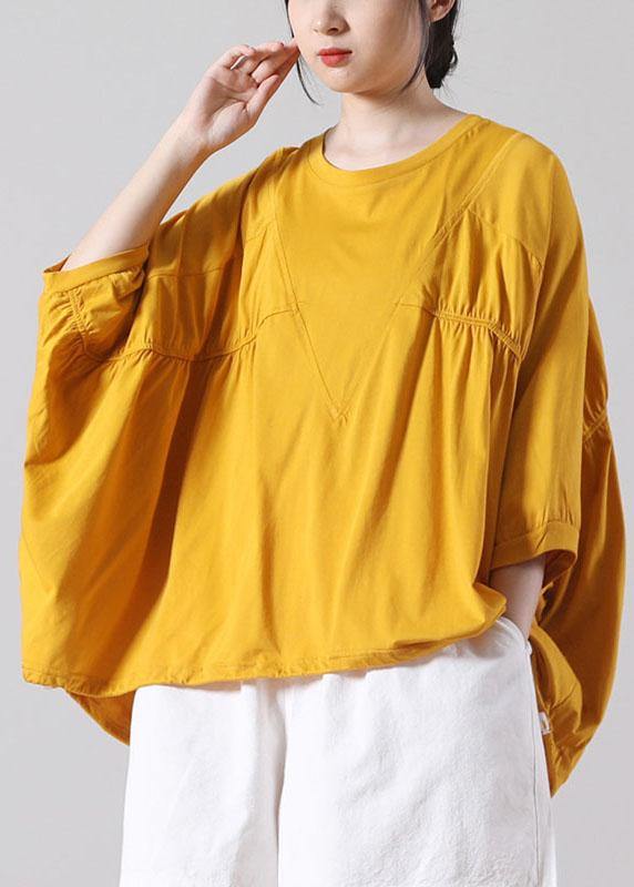 Diy Pink Cinched Cotton Shirt Top Summer Short Sleeve