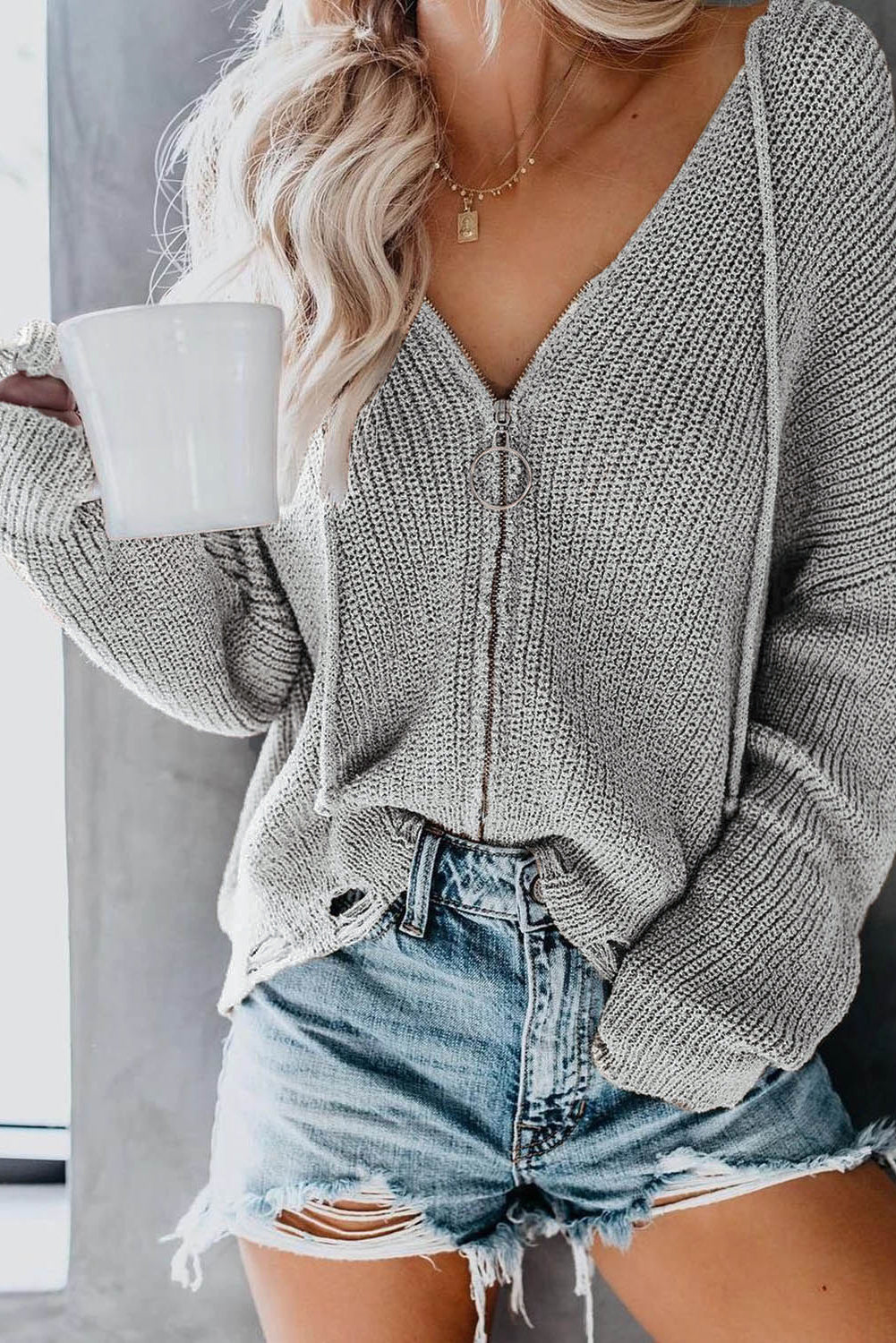Gracefully Designed Sweater