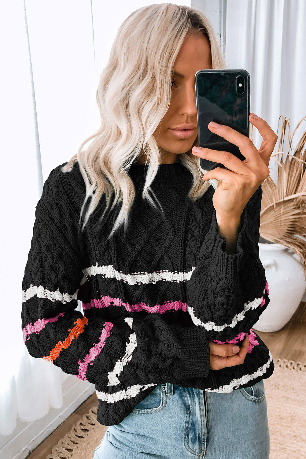 Gracefully Designed Sweater