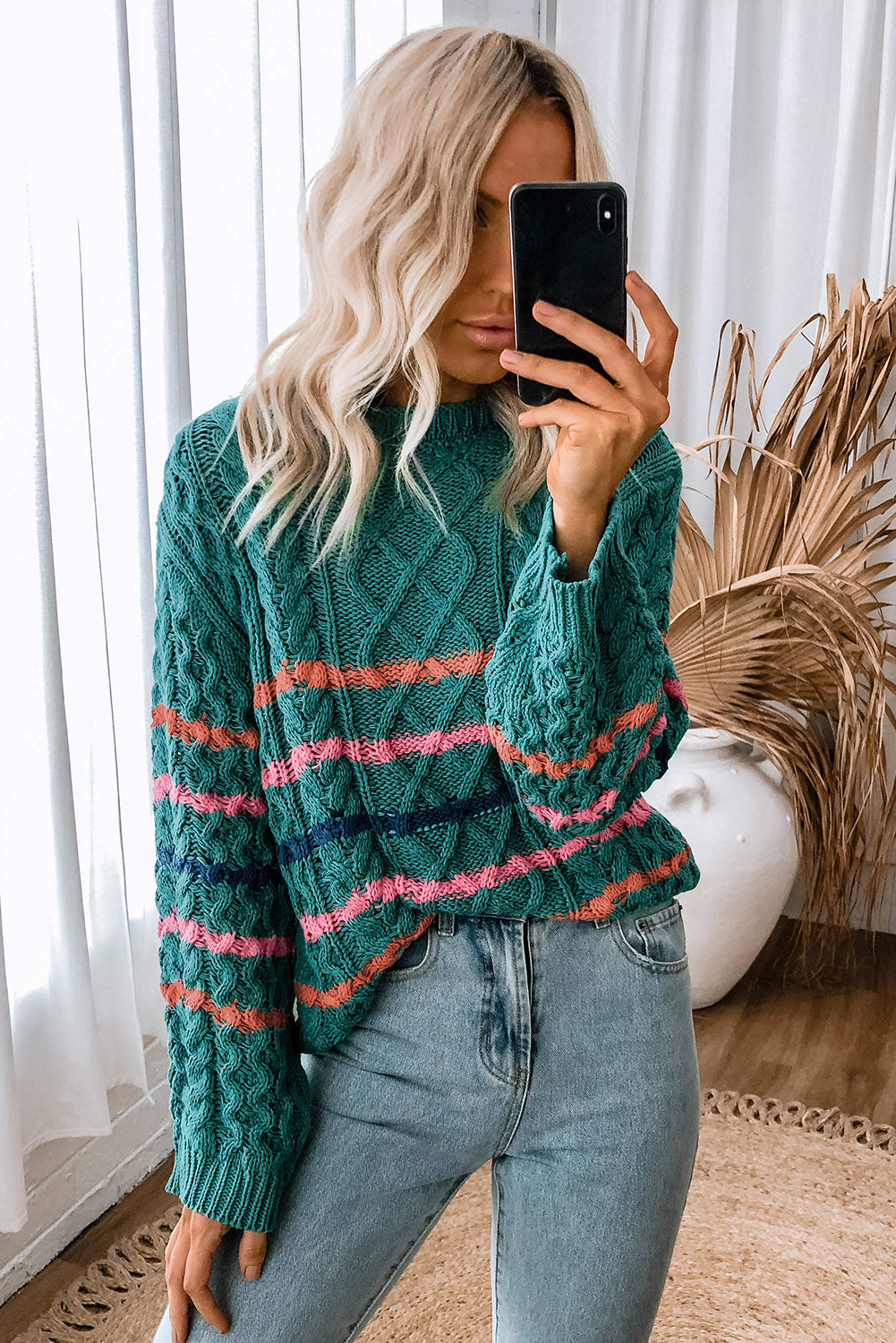 Gracefully Designed Sweater
