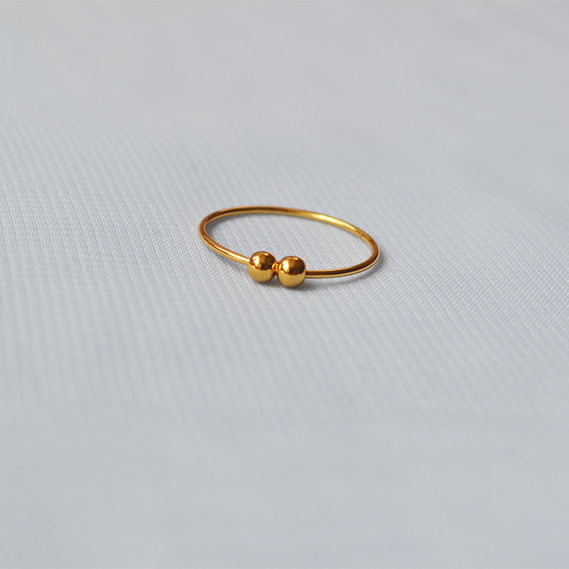 Romantic Gold Ring for Special Moments