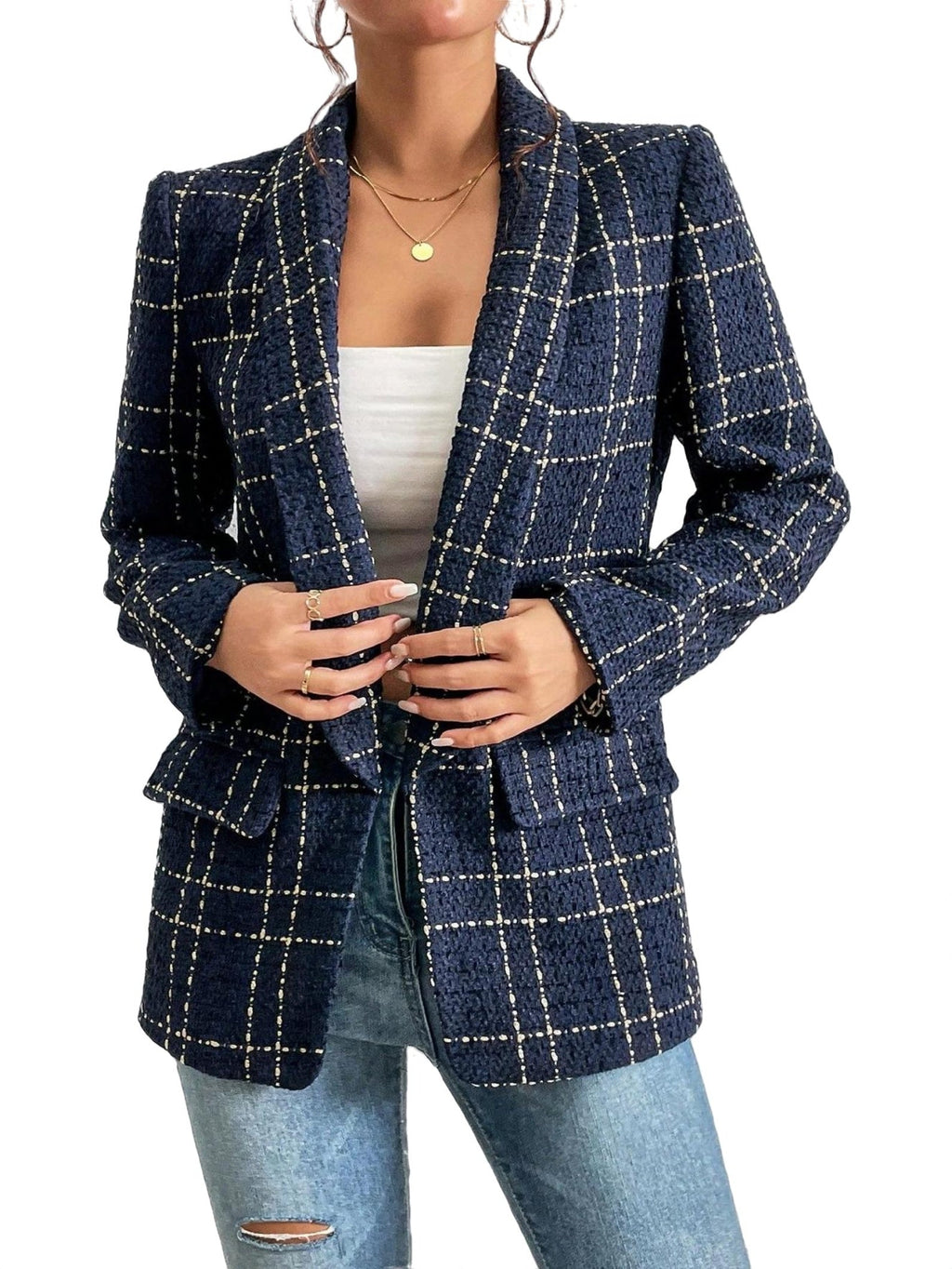 JO | Clara - Checked blazer
