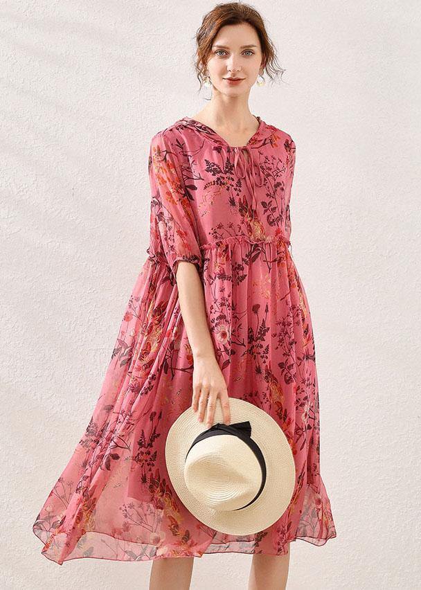 Yellow Print Hooded Patchwork Summer Chiffon Summer Dresses