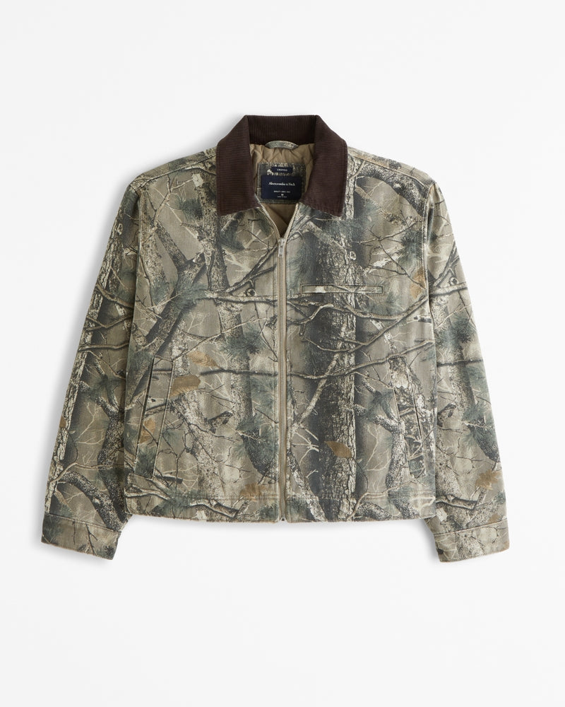 JO | Short zip-off work jacket