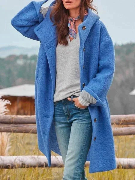 KS | Oversized wool coat for women