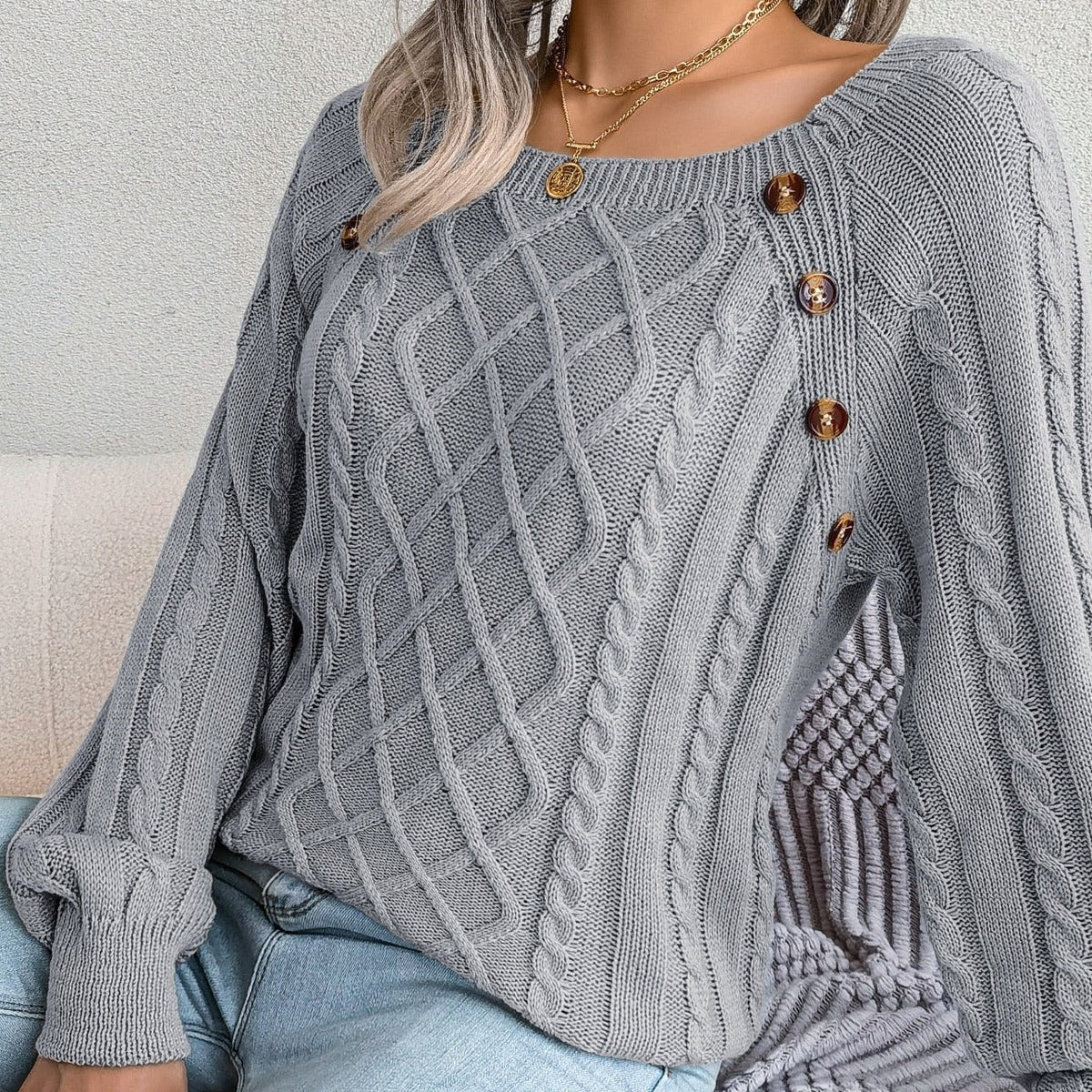 Gracefully Designed Sweater