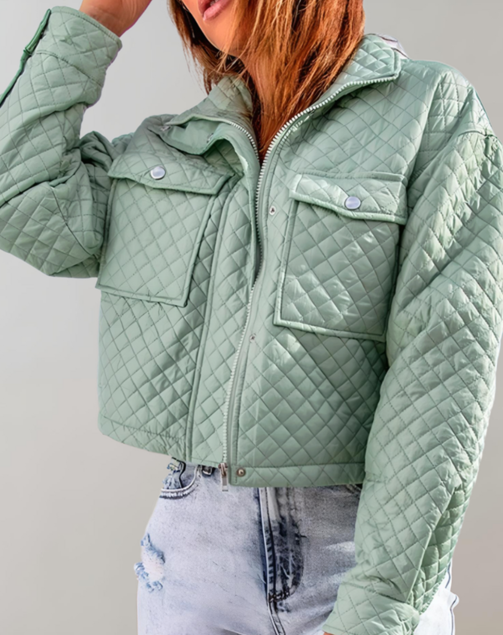 JO | casual lightweight jacket with buttons