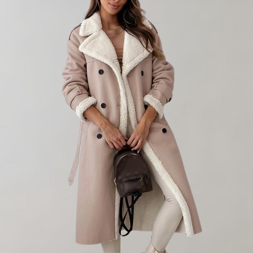 JO | elegant winter fur coat