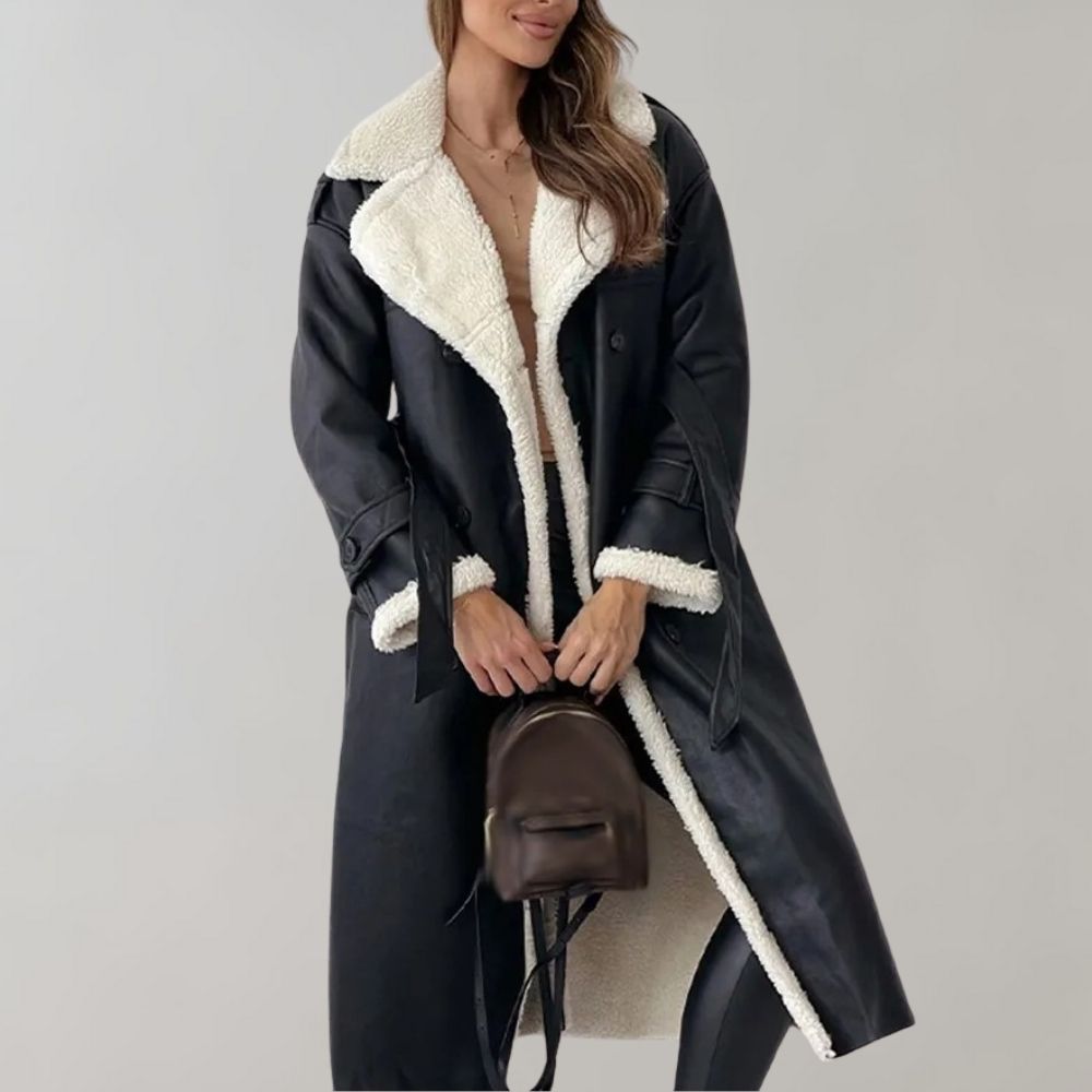 JO | elegant winter fur coat