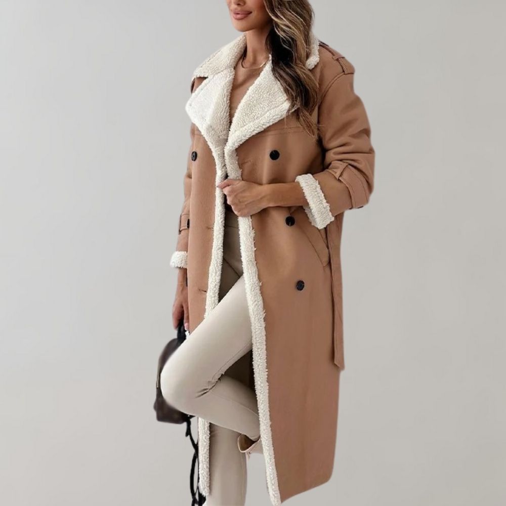 JO | elegant winter fur coat
