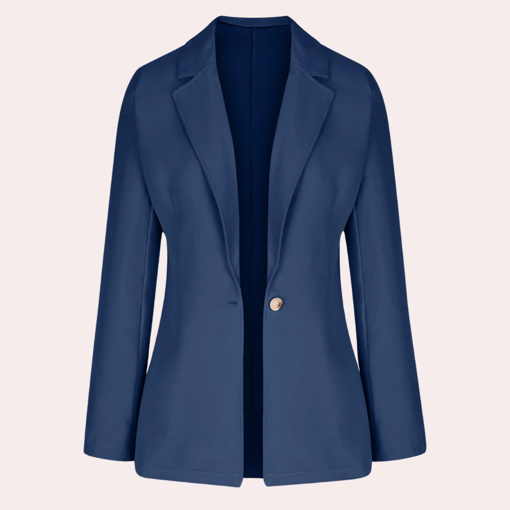 JO | Minimalist plain blazer for women